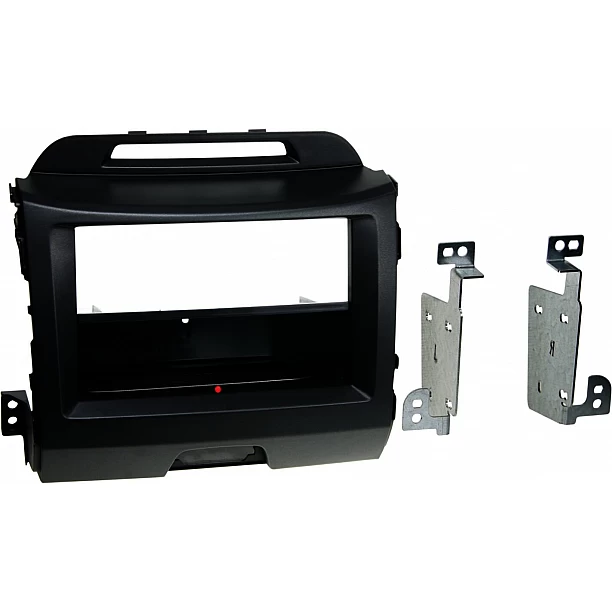 2-DIN Paneel Inbay® Kia Sportage 2010-2019 Kleur: Zwart 2-DIN Paneel Inbay® Kia Sportage 2010-2019 Kleur: Zwart