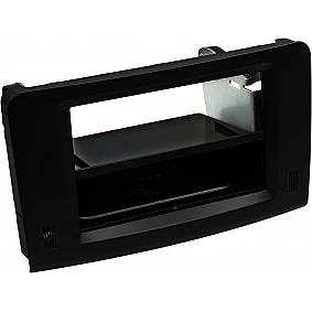 2-DIN Paneel Inbay® Mercedes Benz M-Klasse 2005-2011 Kleur: Zwart