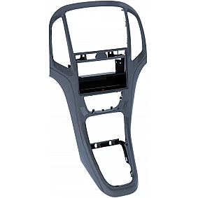 2-DIN Paneel Inbay® Opel Astra 2009-2016 Kleur: Platina Zilver