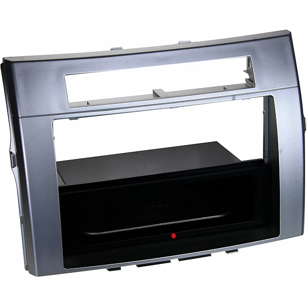 2-DIN Paneel Inbay® Toyota Corolla Verso 2004-2009 Kleur: Zilver 2-DIN Paneel Inbay® Toyota Corolla Verso 2004-2009 Kleur: Zilver