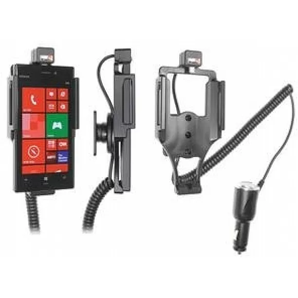 Brodit houder - Nokia Lumia 928 Actieve houder met 12/24V lader Let Op: Uitlopend Artikel, Kan niet retour!