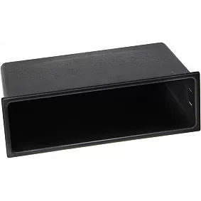 Aflegbakje voor 2-DIN radiobehuizingen/1-DIN