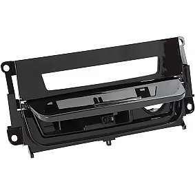 1-DIN Paneel BMW 3-Serie (E90/E91/E92/E93) 2005-2013  Kleur: Piano Zwart