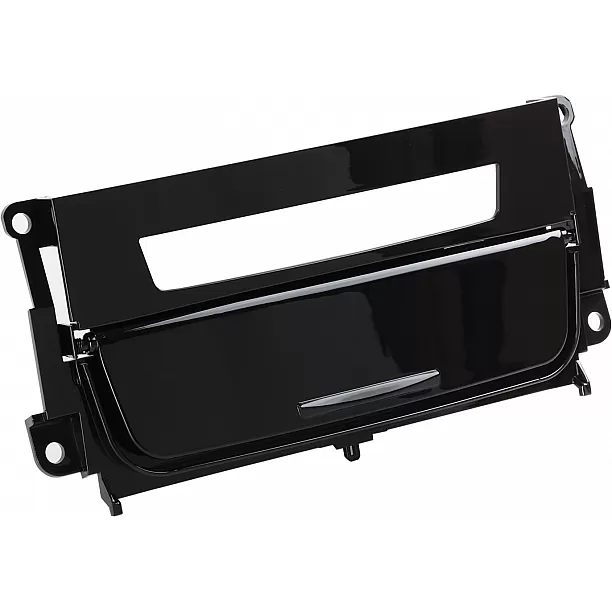1-DIN Paneel BMW 3-Serie (E90/E91/E92/E93) 2005-2013  Kleur: Piano Zwart