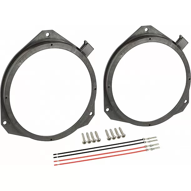 Speaker Ringen Ø 165mm Div.modellen Alfa Romeo-Citroën-Fiat-Opel-Peugeot Met ingeb. speakerconnector Speaker Ringen Ø 165mm Div.modellen Alfa Romeo-Citroën-Fiat-Opel-Peugeot Met ingeb. speakerconnector