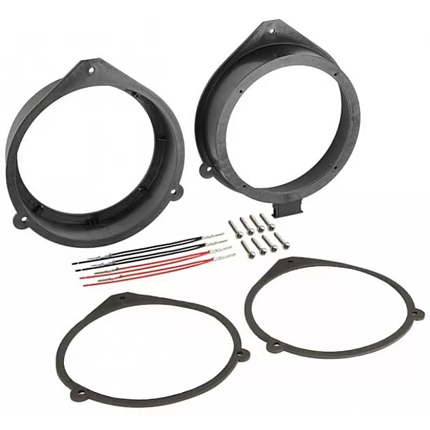 Speaker Ringen Ø 165mm Audi A4/R8 - -Saab 9-3-Seat Exeo Met speakerconnector Speaker Ringen Ø 165mm Audi A4/R8 - -Saab 9-3-Seat Exeo Met speakerconnector