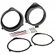 Speaker Ringen Ø 165mm Audi A4/R8 - -Saab 9-3-Seat Exeo Met speakerconnector Speaker Ringen Ø 165mm Audi A4/R8 - -Saab 9-3-Seat Exeo Met speakerconnector
