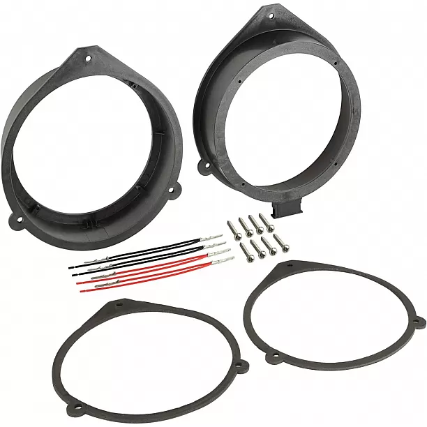 Speaker Ringen Ø 165mm Audi A4/R8 - -Saab 9-3-Seat Exeo Met speakerconnector Speaker Ringen Ø 165mm Audi A4/R8 - -Saab 9-3-Seat Exeo Met speakerconnector