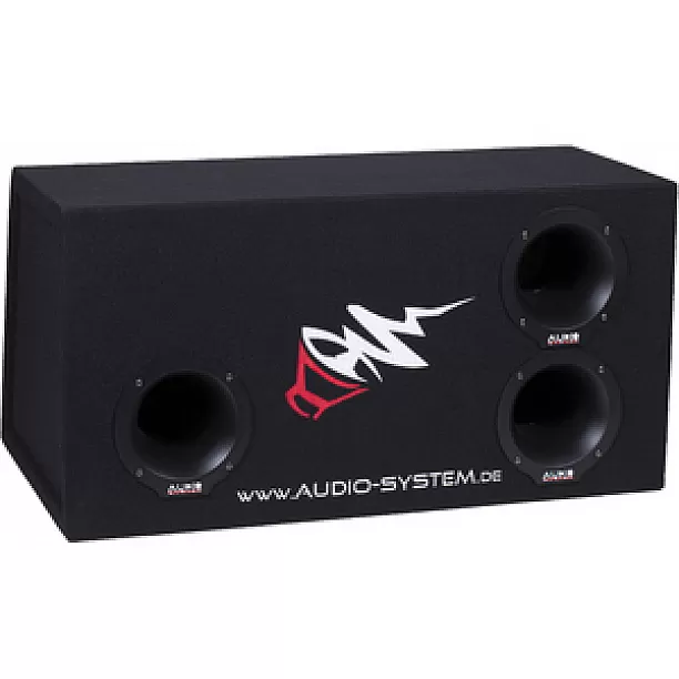 AUDIO SYSTEM enkelvoudige bandpass lege behuizing. Bandpass-behuizing van 75 Liter voor 30 cm Bas AUDIO SYSTEM enkelvoudige bandpass lege behuizing. Bandpass-behuizing van 75 Liter voor 30 cm Bas