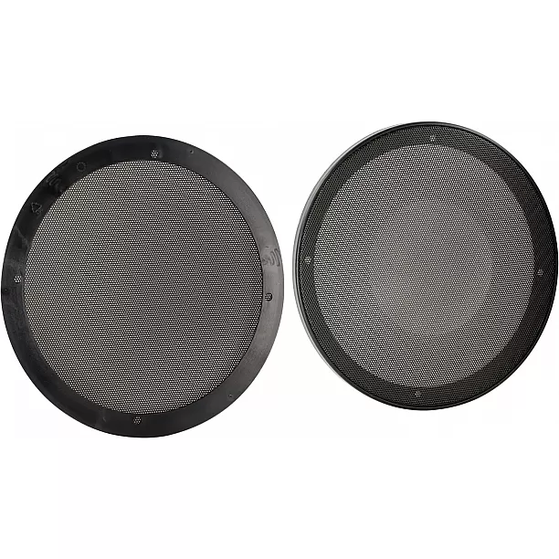 Luidsprekergril voor speakers met een diameter van Ø 200 mm. inhoud: 2 stuks Luidsprekergril voor speakers met een diameter van Ø 200 mm. inhoud: 2 stuks