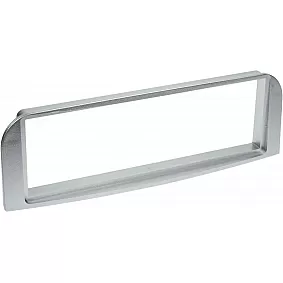1-DIN Paneel Alfa Romeo 147(Type 937) 2001-2010 - GT(Type 937)  2004-2010 Kleur: Zilver