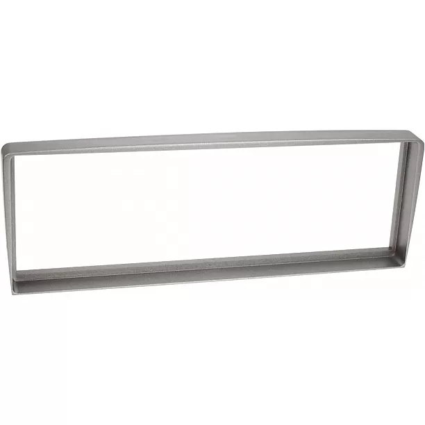 1-DIN Paneel Alfa Romeo 156(Type 932 facelift)1997-2006/ (Crosswagon Q4) 932)2004-2007 Kleur: Zilver