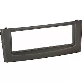 1-DIN Paneel Fiat Grande Punto (199) 2005-2013 / Linea (323)  2007-2013 Kleur: Zwart