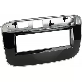 1-DIN Paneel Fiat Punto (199) / Punto EVO(199) Kleur: Piano Zwart