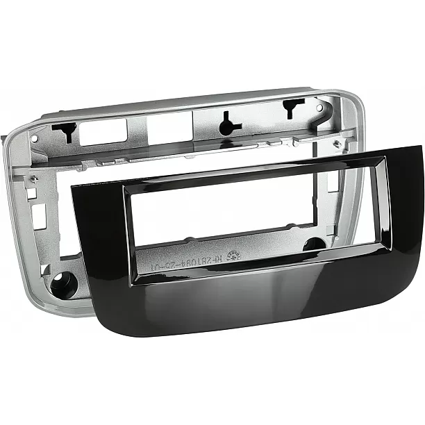 1-DIN Paneel Fiat Punto (199) / Punto EVO(199) Kleur: Piano Zwart