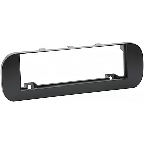 1-DIN Paneel Fiat Panda (ZAF 319) 2012-2020 Kleur: Mat Zwart