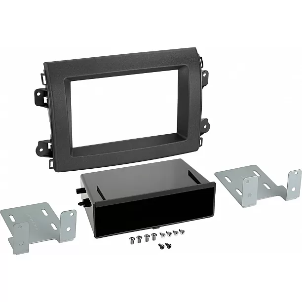 2-DIN Paneel met opbergvak Fiat Ducato - Citroen - Opel Kleur Zwart (ACV Premiumkwaliteit) 2-DIN Paneel met opbergvak Fiat Ducato - Citroen - Opel Kleur Zwart (ACV Premiumkwaliteit)