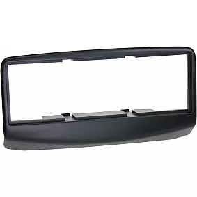 1-DIN Paneel Fiat Multipla (186 Facelift) 2006-2010 Kleur: Zwart