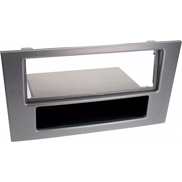 1-DIN Paneel met aflegbakje. Ford Mondeo (B4Y/B5Y/BWY Facelift) 2003-2007 Kleur: Antraciet 1-DIN Paneel met aflegbakje. Ford Mondeo (B4Y/B5Y/BWY Facelift) 2003-2007 Kleur: Antraciet