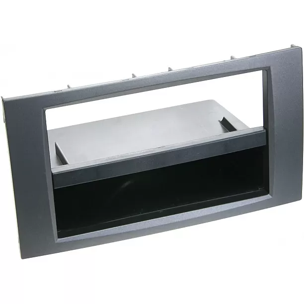 1-DIN Paneel Ford Focus/ C-Max/ Fiesta/ Fusion/ Galaxy/ S-Max/ Transit/ Kuga/ Antraciet 1-DIN Paneel Ford Focus/ C-Max/ Fiesta/ Fusion/ Galaxy/ S-Max/ Transit/ Kuga/ Antraciet