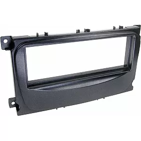 1-DIN Paneel Ford Mondeo /Focus / S-Max / Galaxy/ Tourneo  Kleur: Zwart