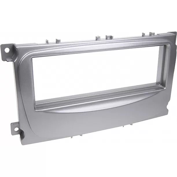 1-DIN Paneel Ford S-Max / Focus / Galaxy / Mondeo/ Tourneo Kleur: Zilver 1-DIN Paneel Ford S-Max / Focus / Galaxy / Mondeo/ Tourneo Kleur: Zilver