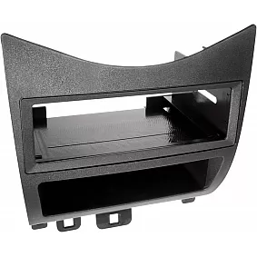 1-DIN Paneel met aflegbakje. Honda Accord VII 2003-2008 Kleur: Zwart
