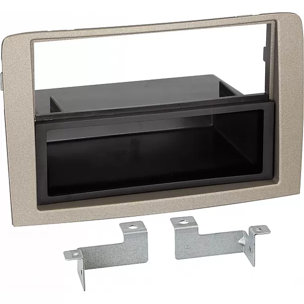 2-DIN Paneel Lancia Musa 2004-2012 Kleur: Anctracite 2-DIN Paneel Lancia Musa 2004-2012 Kleur: Anctracite