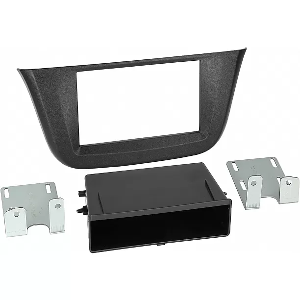 2-DIN Paneel Iveco Daily 2014-2024 - Kleur: zwart 2-DIN Paneel Iveco Daily 2014-2024 - Kleur: zwart