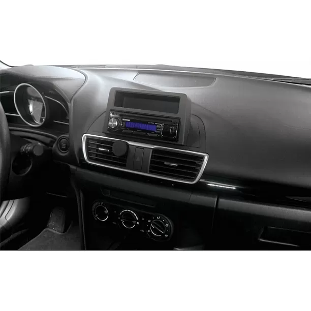 1-DIN Paneel met opbergvak Mazda 3 2013-2017 - Kleur: zwart 1-DIN Paneel met opbergvak Mazda 3 2013-2017 - Kleur: zwart