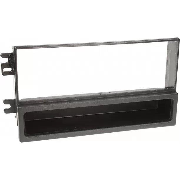 1-DIN Paneel met aflegbakje. Kia Sorento (BL/JC) 2002-2006 Kleur: Zwart 1-DIN Paneel met aflegbakje. Kia Sorento (BL/JC) 2002-2006 Kleur: Zwart