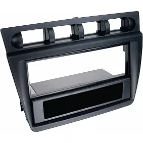 2-DIN Paneel Kia Picanto | 2004 -2007 | Kleur: Zwart
