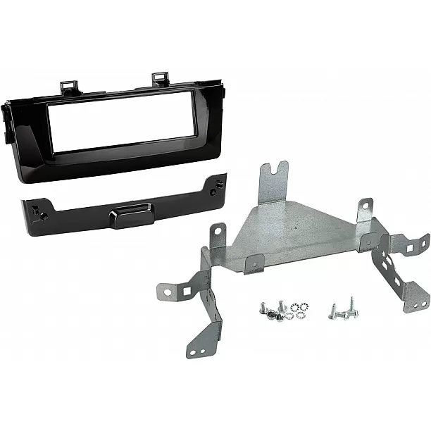 1-DIN Paneel Kia Picanto 2017-> 2021 Kleur: Piano Zwart