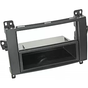 2-DIN Paneel Mercedes Benz A-Klasse - B-Klasse - Viano/ Vito Kleur: Zwart