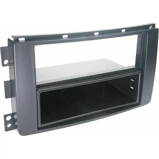 2-DIN Paneel Smart Fortwo (C451/A541) 03/2007-08/2010 Smart Forfour(W454) Kleur: Zwart 2-DIN Paneel Smart Fortwo (C451/A541) 03/2007-08/2010 Smart Forfour(W454) Kleur: Zwart