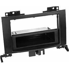 2-DIN Paneel Mercedes Benz Sprinter W906 / Volkswagen Crafter I (2EC/2F) 2006-2017 Kleur: Zwart