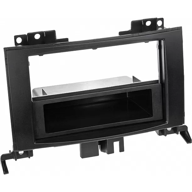 2-DIN Paneel Mercedes Benz Sprinter W906 / Volkswagen Crafter I (2EC/2F) 2006-2017 Kleur: Zwart 2-DIN Paneel Mercedes Benz Sprinter W906 / Volkswagen Crafter I (2EC/2F) 2006-2017 Kleur: Zwart