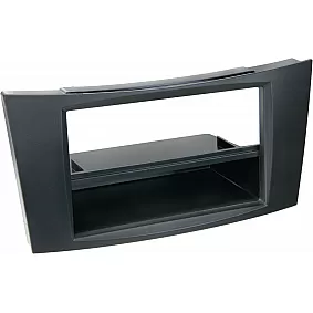 2-DIN Paneel Mercedes Benz E-Klasse (W211) /CLS-Klasse (W211) - Kleur: zwart