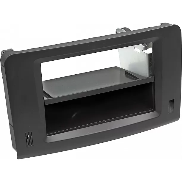 2-DIN Paneel Mercedes Benz M-Klasse/ G-Klasse met Pocket Kleur: Zwart 2-DIN Paneel Mercedes Benz M-Klasse/ G-Klasse met Pocket Kleur: Zwart
