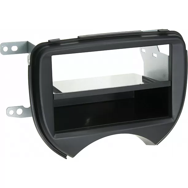2-DIN Paneel Nissan Micra (K13)  03/2011-08/2013 Kleur: Zwart