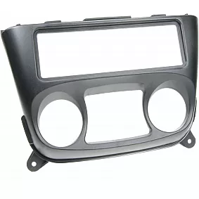 1-DIN Paneel Nissan Almera (N16) 2000-2006 Kleur: Zwart