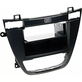 2-DIN Paneel Opel Insignia (G09) 11/2008-06/2013 Kleur: Zwart