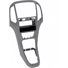 2-DIN Paneel Opel Astra J (P-J) 12/2009-08/2018 Kleur: Titanium Grijs