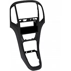 2-DIN Paneel Opel Astra J (P-J) 12/2009-08/2018 Kleur: Pearl Zwart