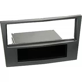 1-DIN Paneel met aflegbakje. Opel Astra/ Antara/ Zafira/Corsa  Kleur: Charcoal Metallic