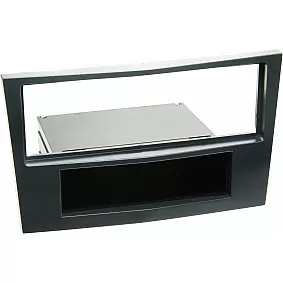1-DIN Paneel Opel Corsa/ Antara/ Zafira/ Atra  Kleur: Stealth Zwart