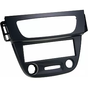 1-DIN Paneel Renault Mégane III (Z) / Fluence (Z) Kleur: Zwart