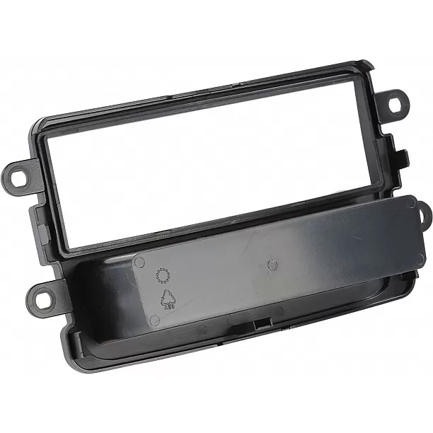 1-DIN Paneel met aflegbakje. Dacia - Opel - Nissan - Renault - Fiat Kleur: Donkergrijs 1-DIN Paneel met aflegbakje. Dacia - Opel - Nissan - Renault - Fiat Kleur: Donkergrijs