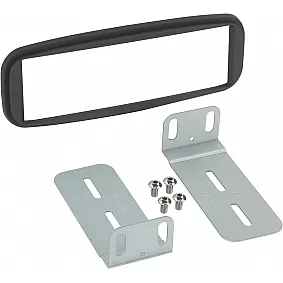 1-DIN Paneel Renault Clio (IV (X98) 2012-2016 Kleur: Soft Touch Zwart
