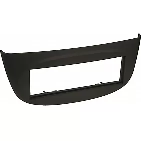1-DIN Paneel Renault Twingo II (N) / Wind (N) Kleur: Zwart